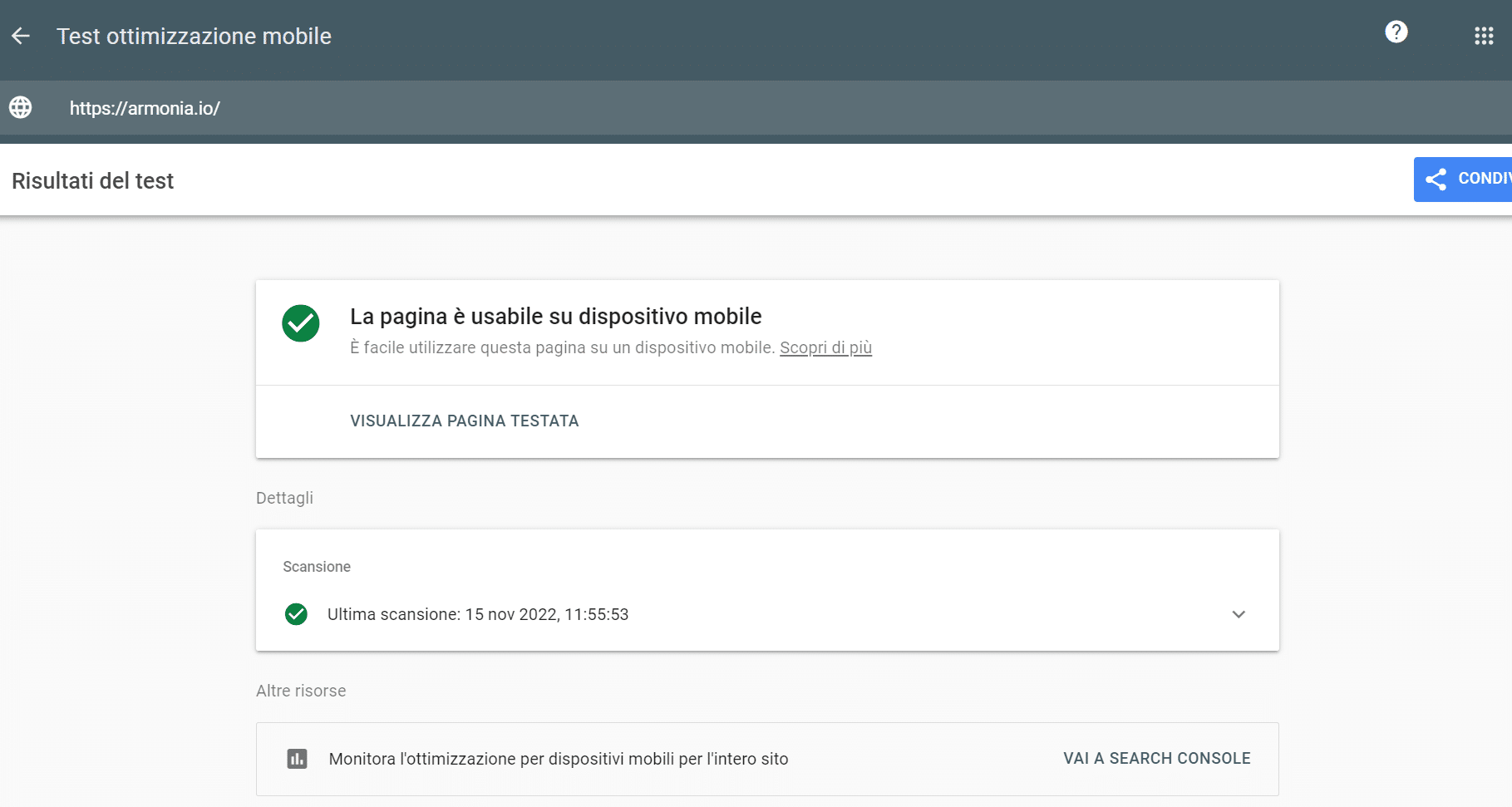 google test ottimizzazione mobile per migliorare il tuo sito web